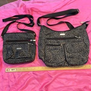 2 Baggallini bags plus matching wristlet!